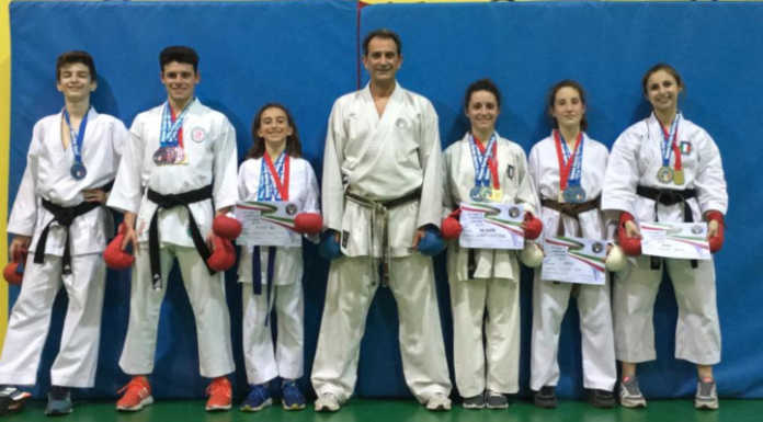 Karate. Trionfo di medaglie per la Fuji Yama al campionato nazionale
