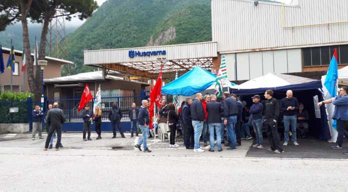 Husqvarna. Intesa sindacati-azienda sulle misure in aiuto dei lavoratori licenziati