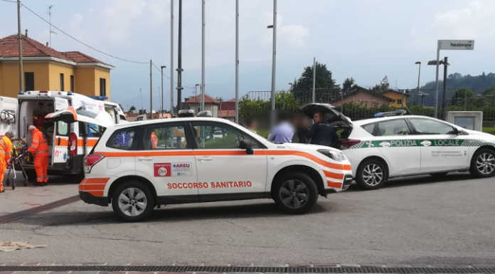 Incidente a Calco. Paura per un ciclista di 59 anni investito in via Nazionale