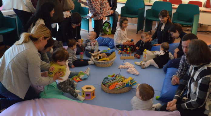 Calolzio, al Lavello una festa per i 105 bimbi nati nel 2018
