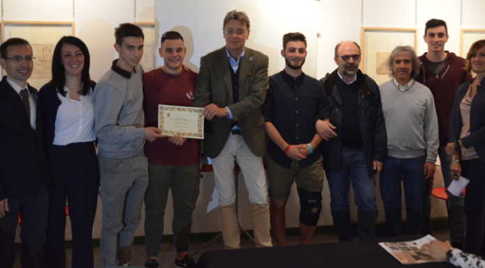 “Leonardo e l’Adda”, il sindaco di Calolzio premia gli studenti dell’istituto Rota