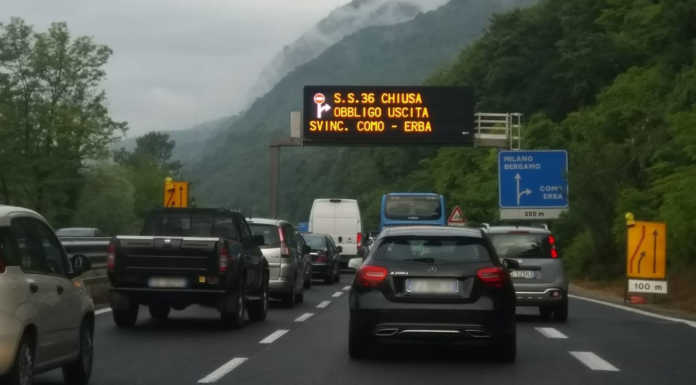 Statale 36 chiusa per ‘ponte’ ad Annone, tutti in coda sulle strade