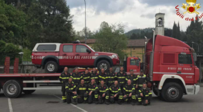 Vigili del Fuoco, concluso il corso per la patente terrestre di 4° grado