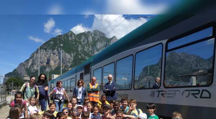 Gita in stazione a Lecco per gli alunni della primaria di Malgrate