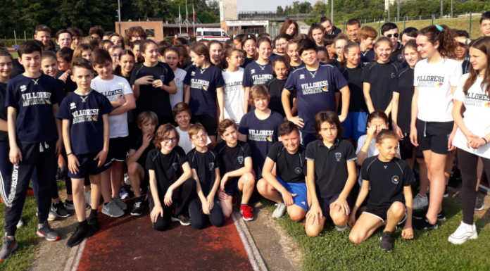 Merate, gli studenti del collegio Villoresi in pista a Cernusco
