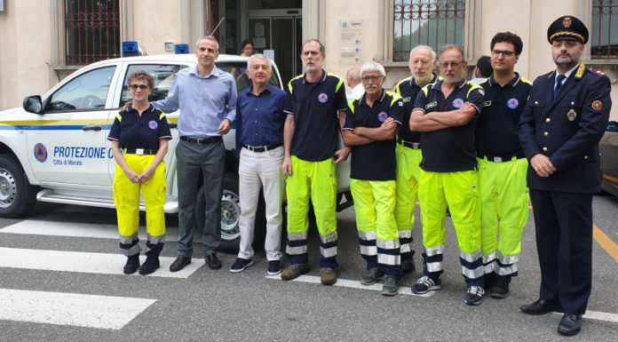 Merate, nuovo Pick up per la Protezione civile
