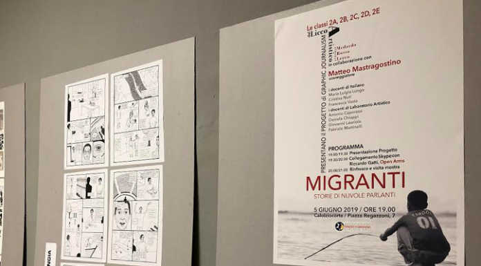 La migrazione “a fumetti” nei lavori degli studenti del Medardo Rosso