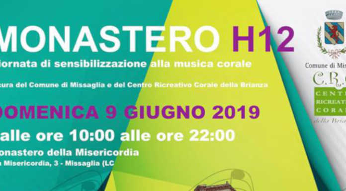 Missaglia, con “Monastero h 12” maratona musicale con cori e gruppi vocali della Brianza