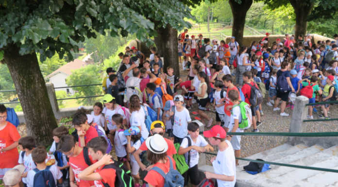250 ragazzi dell’oratorio in visita alla Rocchetta di Porto d’Adda