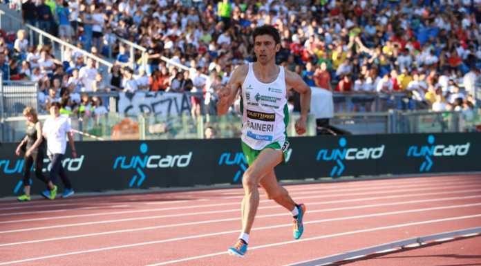 Golden Gala. Davide Raineri sul tetto del mondo. Record nella Master45