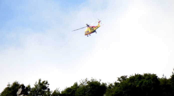 Donna investita sull’anello dei Piani Resinelli, interviene l’elisoccorso