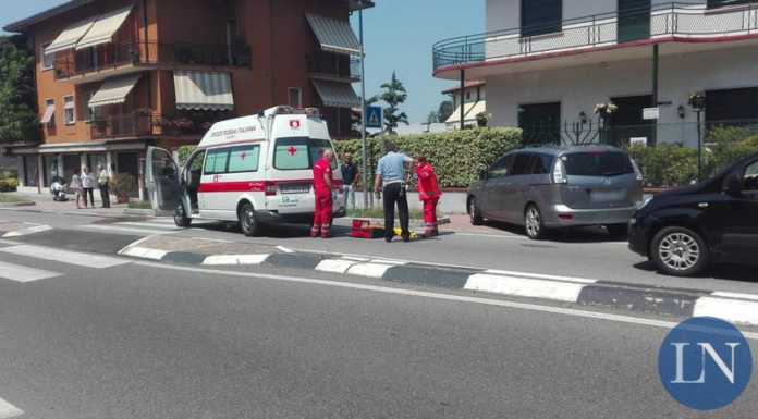Oggiono, due incidenti sulla provinciale: ciclisti trasportati in ospedale
