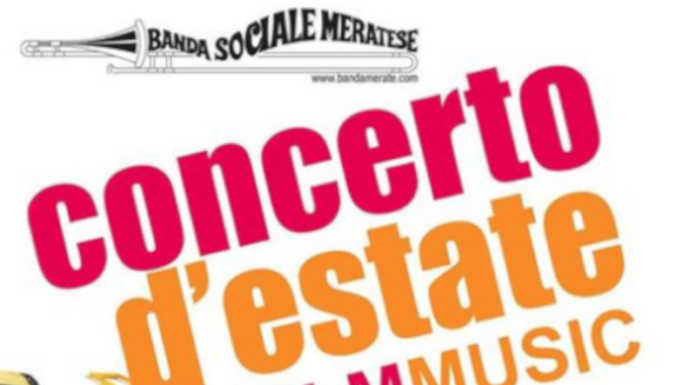 Merate, concerto d’estate con la Banda e le musiche da film