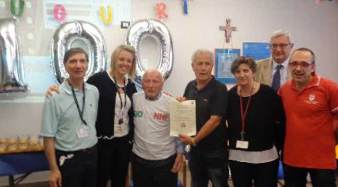 Alla Fondazione Borsieri festa per i 100 anni di Giovanni Colombo