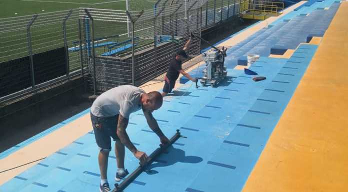Proseguono i lavori allo stadio: si sostituiscono 2 mila seggiolini