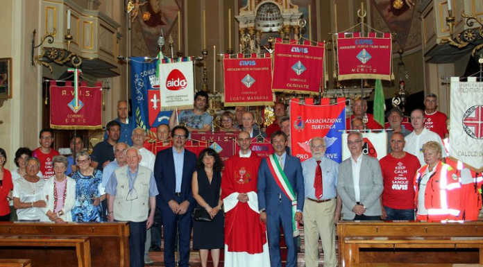 Erve. Una giornata di festa per i 40 anni del gruppo Avis