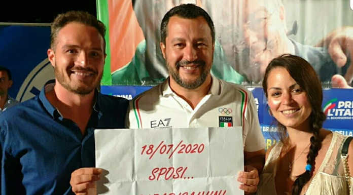 Calolzio. Il consigliere Daniele Butti si sposa per… #colpadiSalvini