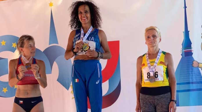 European Master Games 2019, Elena Fustella impegnata a Torino