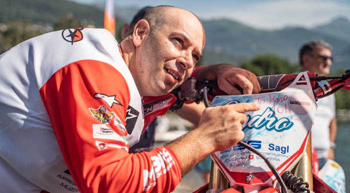 In moto sull’acqua a 104 Km/h, record di velocità per Luca Colombo