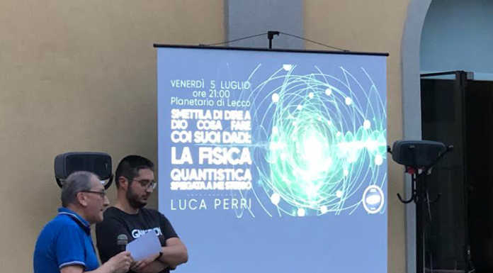 In duecento al Planetario di Lecco per l’astrofisico Luca Perri