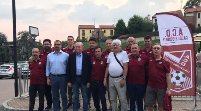 Rivoluzione in casa Acd Calolziocorte. L’obiettivo dichiarato è la Promozione Un momento della presentazione della squadra