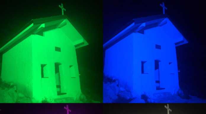 In tanti al San Martino per vedere la cappelletta in versione pop