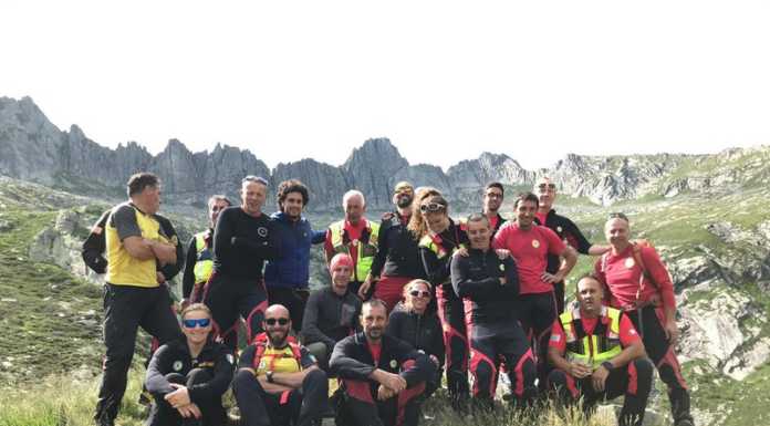 Esercitazione del Soccorso alpino e del Sagf al Passo dell’Orso