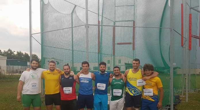 Lancio del martello: Proserpio conquista il podio a Mariano Comense