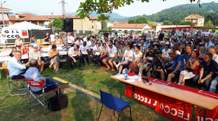 Festa Cgil, i biglietti vincenti della lotteria. Il segretario Riva: “Iniziativa riuscita”