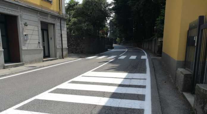 Lierna. Nuovi attraversamenti pedonali e nuovi cartelli