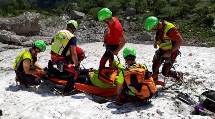Soccorso Alpino. Esercitazione sulla Fasana per la stazione Valsassina-Valvarrone