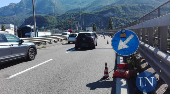 SS36. Lavori sul Terzo Ponte, ennesima giornata di code e disagi