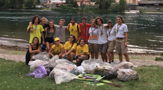Dal Bolzano per ripulire, con Legambiente, le spiagge di Lecco