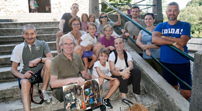 Paderno, il sindaco di Oggiono in visita alla Madonna della Rocchetta