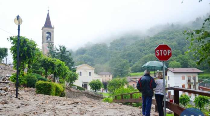 Il dono di Bellano e Vendrogno per gli alluvionati della Valsassina