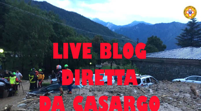 LIVE BLOG – Nubifragio a Casargo: la Diretta