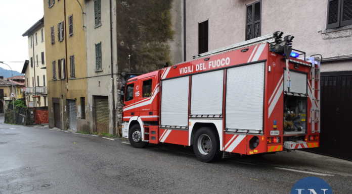 Maltempo. Piccolo smottamento nella notte a Malavedo