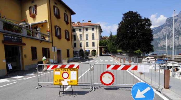 Conclusi i lavori, riaperta la strada della Rocca tra Malgrate e Valmadrera