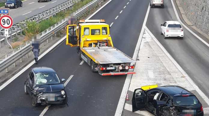 SS36. Carambola tra due veicoli a Civate, feriti e code in direzione Milano