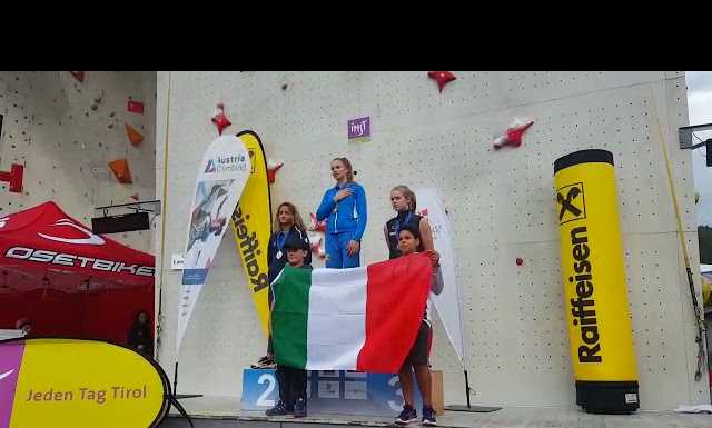 Arrampicata. Storico risultato dei Ragni, Bea vince la coppa Europa Speed