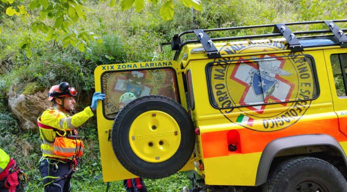 Sfiniti sulla ferrata del Medale, Soccorso Alpino in azione