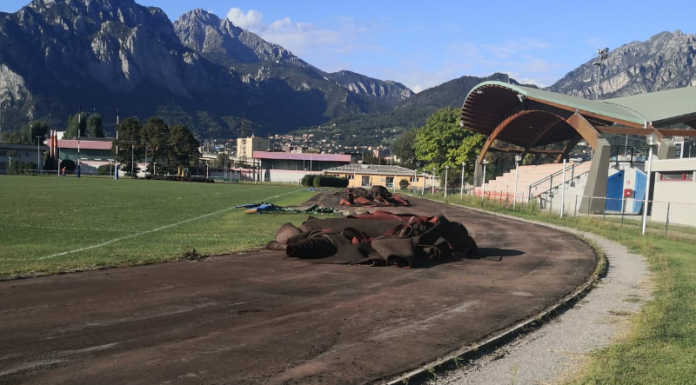 Centro sportivo Bione: avviati gli interventi, le immagini dei lavori