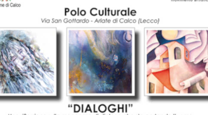 Calco, al polo culturale apre la mostra “Dialoghi”