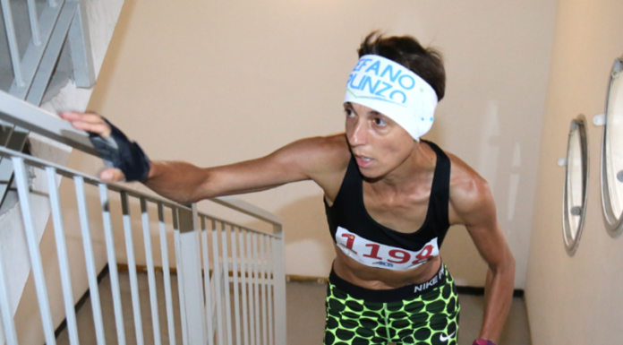 Cristina Bonacina alla 2^ Towerrun targata Thyssenkrupp