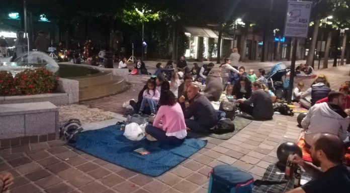 Merate, il pic nic urbano allietato dalle note dei Dona Flor