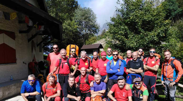 Esercitazione sul Resegone per gli uomini del Soccorso Alpino