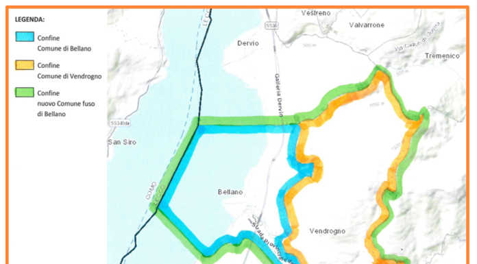 Fusione Bellano-Vendrogno: il 22 il voto. “Un unico territorio dal lago alla montagna”