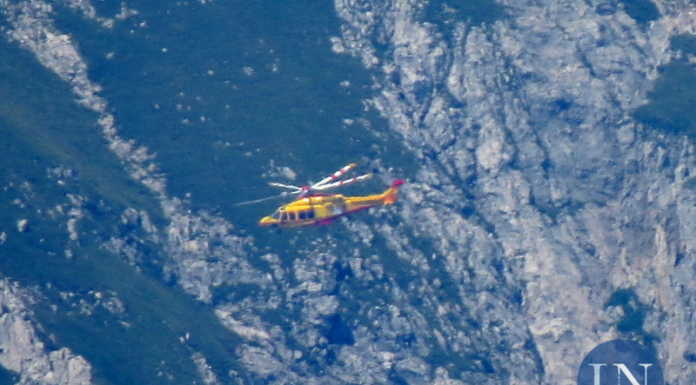 Richiesta di soccorso. Interviene l’elicottero in Grignetta