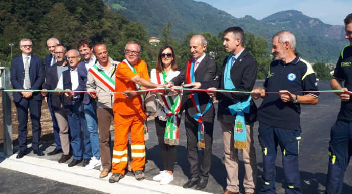 Barzio, a Pratobuscante inaugurata la piazzola per l’elisoccorso