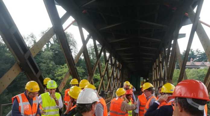 Il Ponte di Paderno riapre un mese prima: dall’8 novembre di nuovo transitabile FOTO